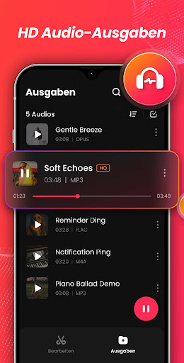 Audio-Editor, Musik Schneiden Bildschirmfoto 2