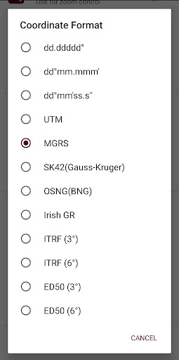 Mgrs & Utm Map Pro Bildschirmfoto 6