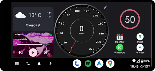 AutoZen-Car Dashboard&Launcher Bildschirmfoto 1