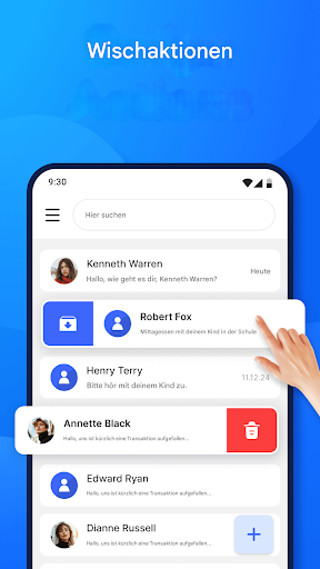 SMS-Messaging-App Bildschirmfoto 1