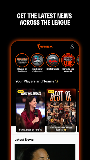 WNBA - Live Games & Scores Bildschirmfoto 9