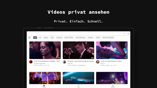 Privater Browser Inkognito App Bildschirmfoto 19
