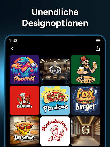 AI Logo Generator - Mark Bildschirmfoto 23