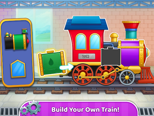 Train Station Game for Kids Bildschirmfoto 11