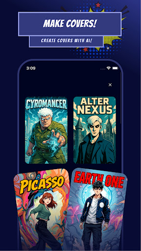 ArcStory - KI-Comic-Generator Bildschirmfoto 2