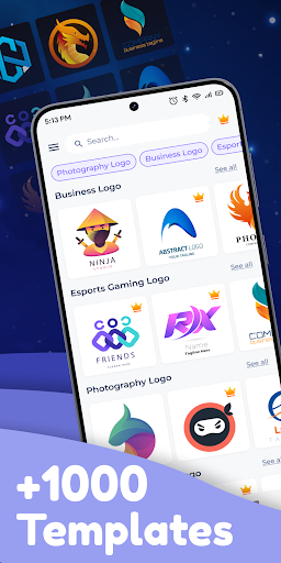 Logo Maker & Design Creator Bildschirmfoto 2