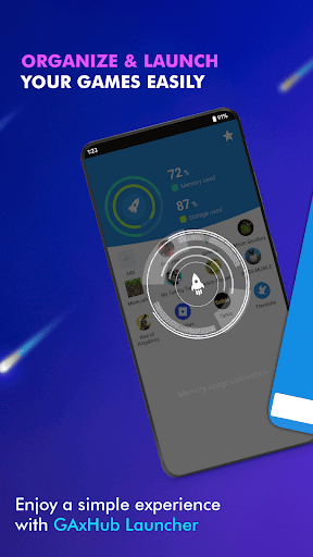 GAxHub Launcher - Gaming Hub Bildschirmfoto 10