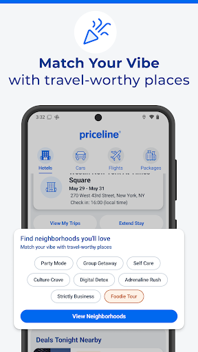Priceline: Hotel, Flight & Car Bildschirmfoto 3