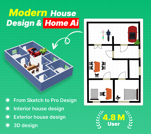 Modernes Hausdesign: Home Ai Bildschirmfoto 7