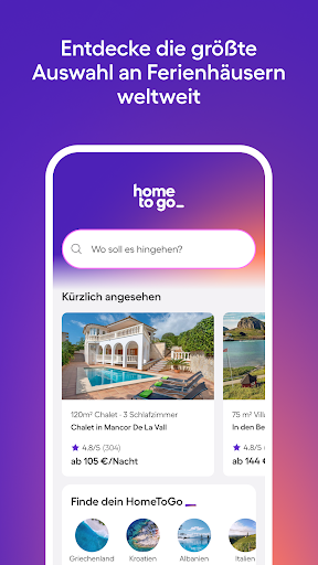 Ferienhäuser buchen – HomeToGo Bildschirmfoto 8