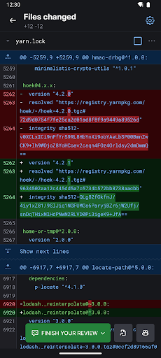 GitHub Bildschirmfoto 1