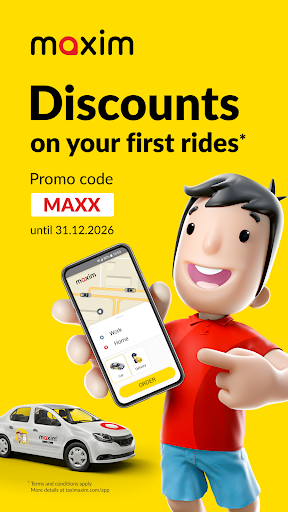 maxim — order a taxi & food Bildschirmfoto 5