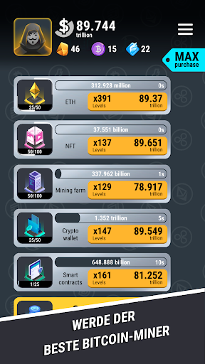 Crypto Miner Tycoon Bildschirmfoto 5