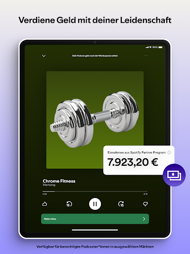 Spotify for Creators Bildschirmfoto 16