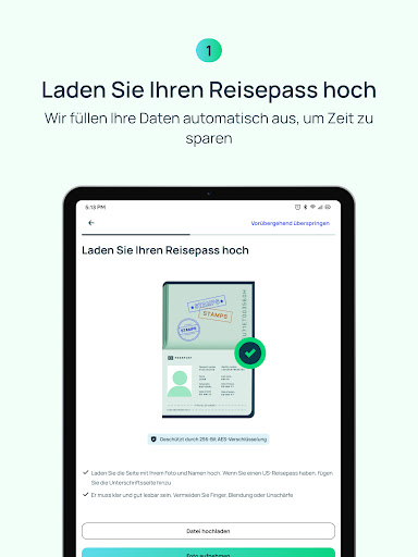 iVisa: Online-Reisevisa Bildschirmfoto 8