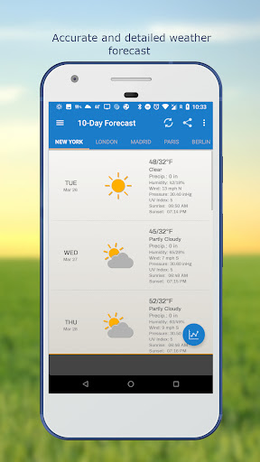 Wetter & Uhr Widget Bildschirmfoto 9