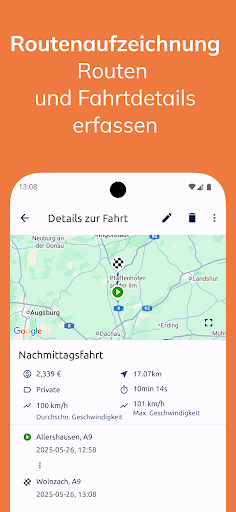 Fuelio: Tanken App,Fahrtenbuch Bildschirmfoto 4