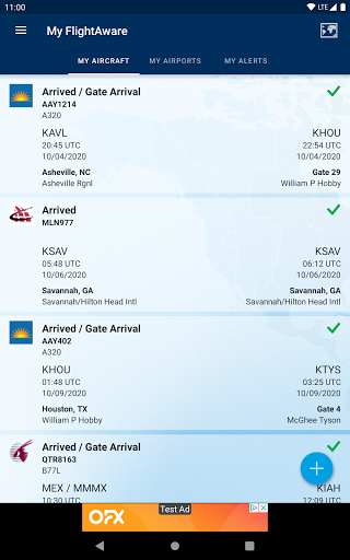 FlightAware Flug-Tracker Bildschirmfoto 13