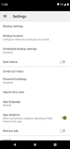 SMS Backup & Restore Bildschirmfoto 7