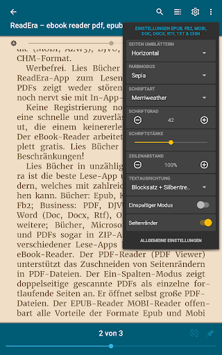 ReadEra: ebook reader pdf epub Bildschirmfoto 18