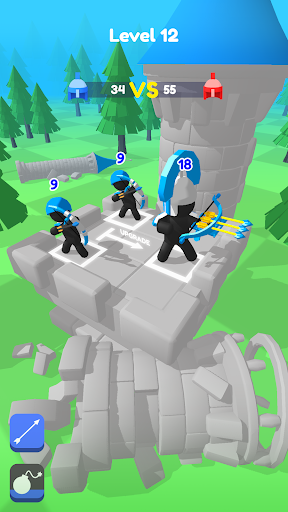 Merge Archers: Bogenschießen Bildschirmfoto 3