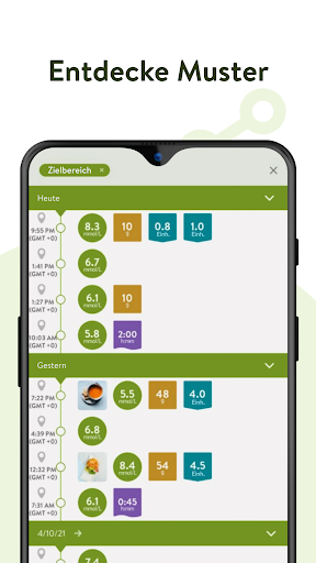 mySugr - Diabetes-Tagebuch Bildschirmfoto 4