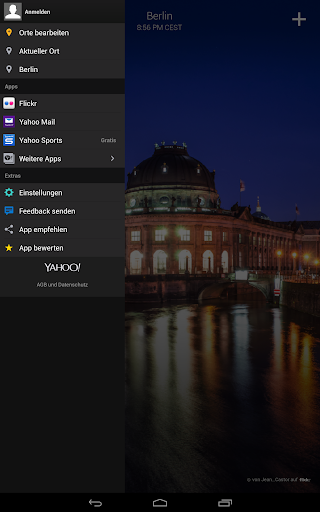 Yahoo Wetter Bildschirmfoto 13