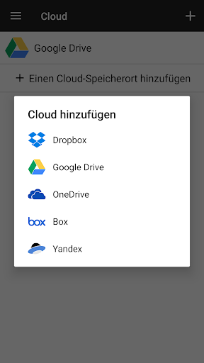 Dateimanager Bildschirmfoto 1