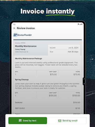 Jobber: Field Service Software Bildschirmfoto 5