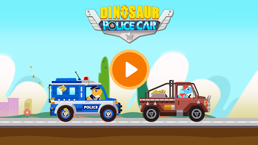 Dinosaurier-Polizeiauto Spiele Bildschirmfoto 2