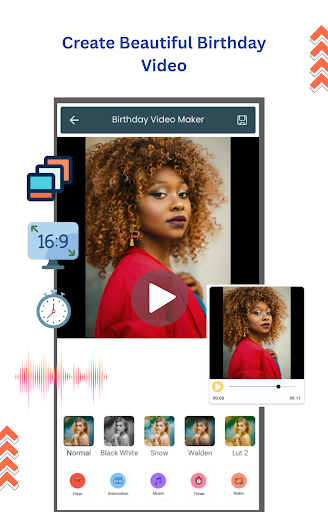Geburtstagsvideo-Maker Bildschirmfoto 5