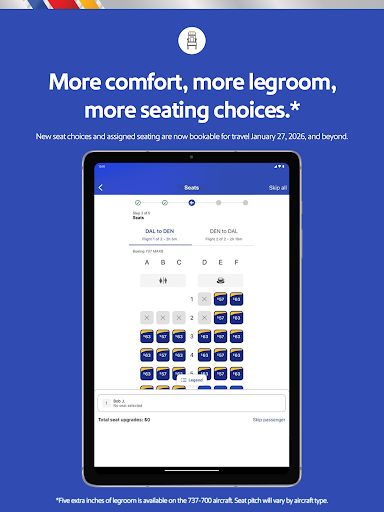 Southwest Airlines: Travel App Bildschirmfoto 9