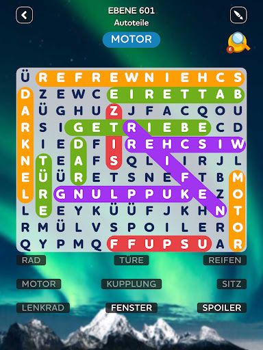 Wortsuche - Word Search Quest Bildschirmfoto 2
