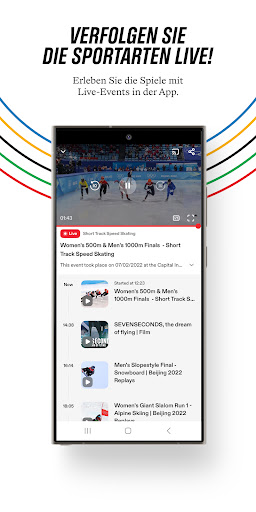 Olympia™: Live-Sport & News Bildschirmfoto 3