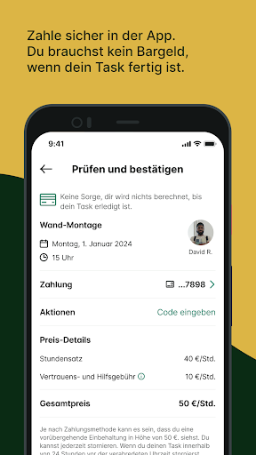 Taskrabbit - Handwerker & Mehr Bildschirmfoto 2
