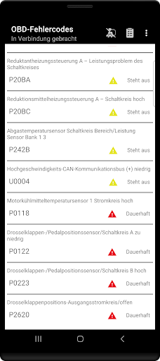 Tor OBD2 Diagnose Bildschirmfoto 4