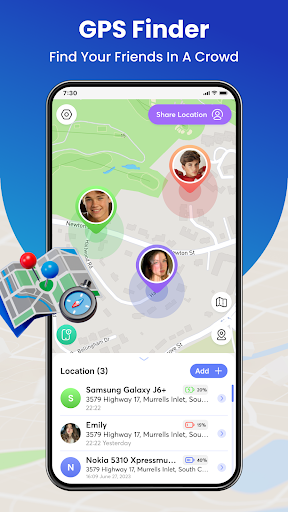 Phone Tracker & GPS Location Bildschirmfoto 2