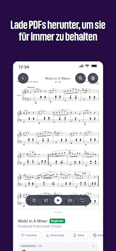 MuseScore Noten & Akkorde App Bildschirmfoto 3