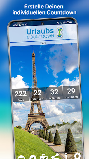 Urlaubs-Countdown Bildschirmfoto 3