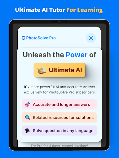 PhotoSolve: AI Homework Helper Bildschirmfoto 8