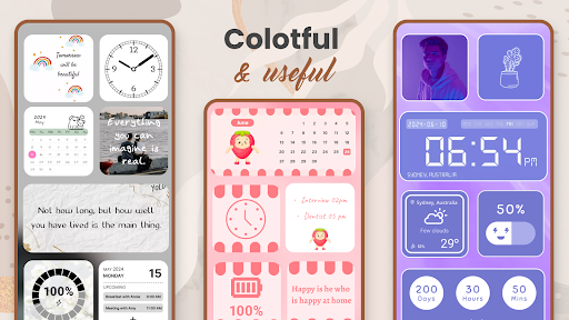 Widget 2026 - Esthetic Widgets Bildschirmfoto 7
