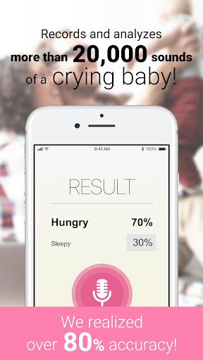 CryAnalyzer - baby translator Bildschirmfoto 5