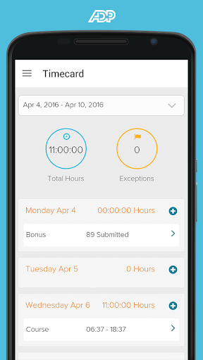 ADP Mobile Solutions Bildschirmfoto 5