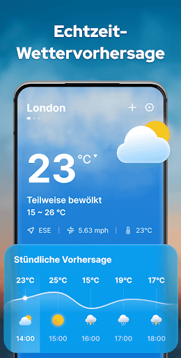 Wettervorhersage mit Radar Bildschirmfoto 4
