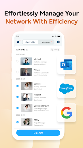 CamCard-AI Scanner, Transcribe Bildschirmfoto 4