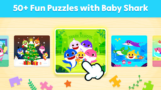 Baby-Hai-Puzzle Bildschirmfoto 4