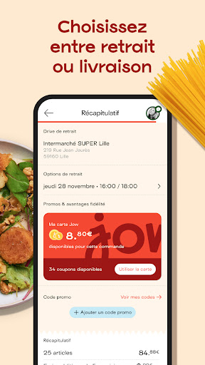 Jow - Recettes et courses Bildschirmfoto 7