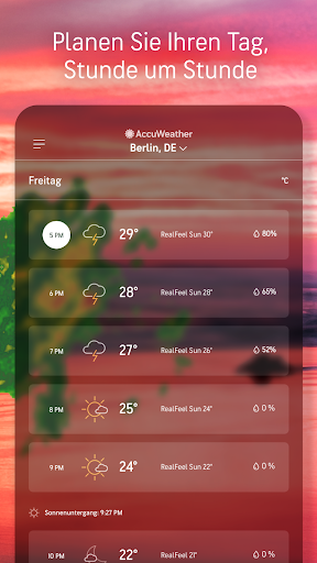 AccuWeather: Wetterradar Bildschirmfoto 13