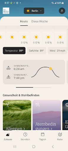 The Weather Channel Bildschirmfoto 6