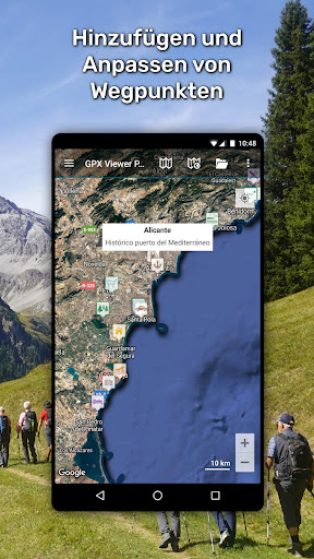 GPX Viewer PRO: Wandern & Rad Bildschirmfoto 5